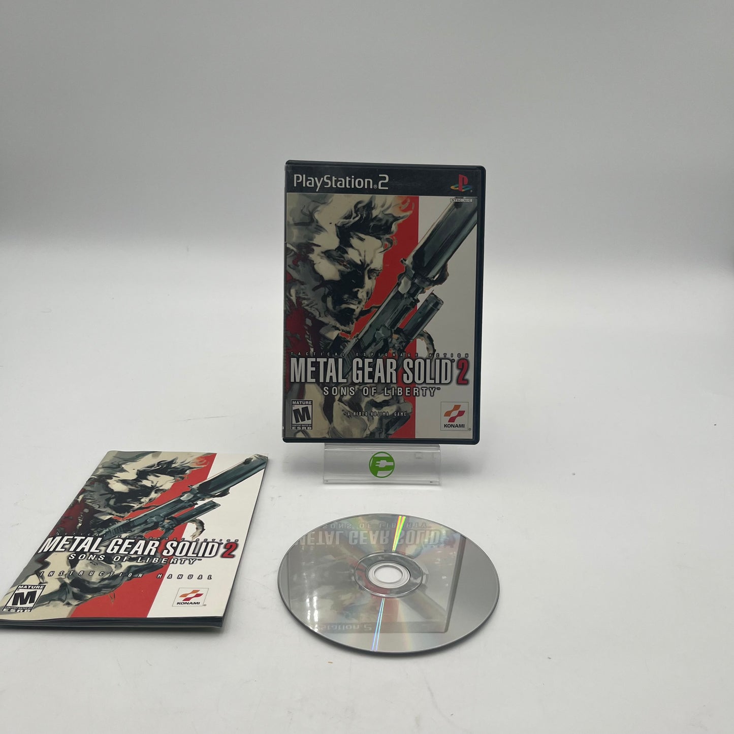 Metal Gear Solid 2 (Sony PlayStation 2 PS2, 2001)