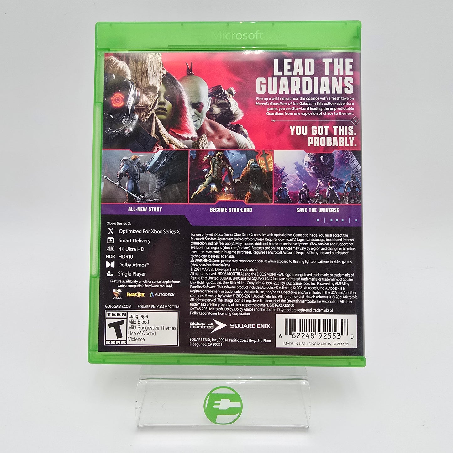 Marvel's Guardians of the Galaxy (Microsoft Xbox Series X, 2021)