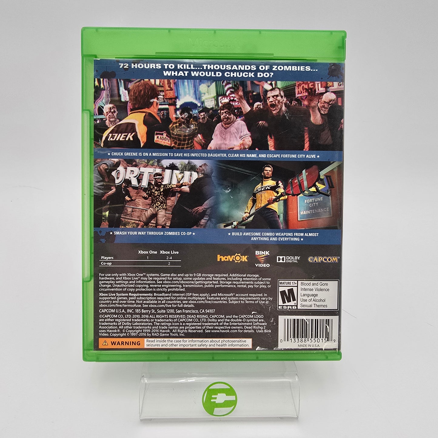 Dead Rising 2 (Microsoft Xbox One, 2016)
