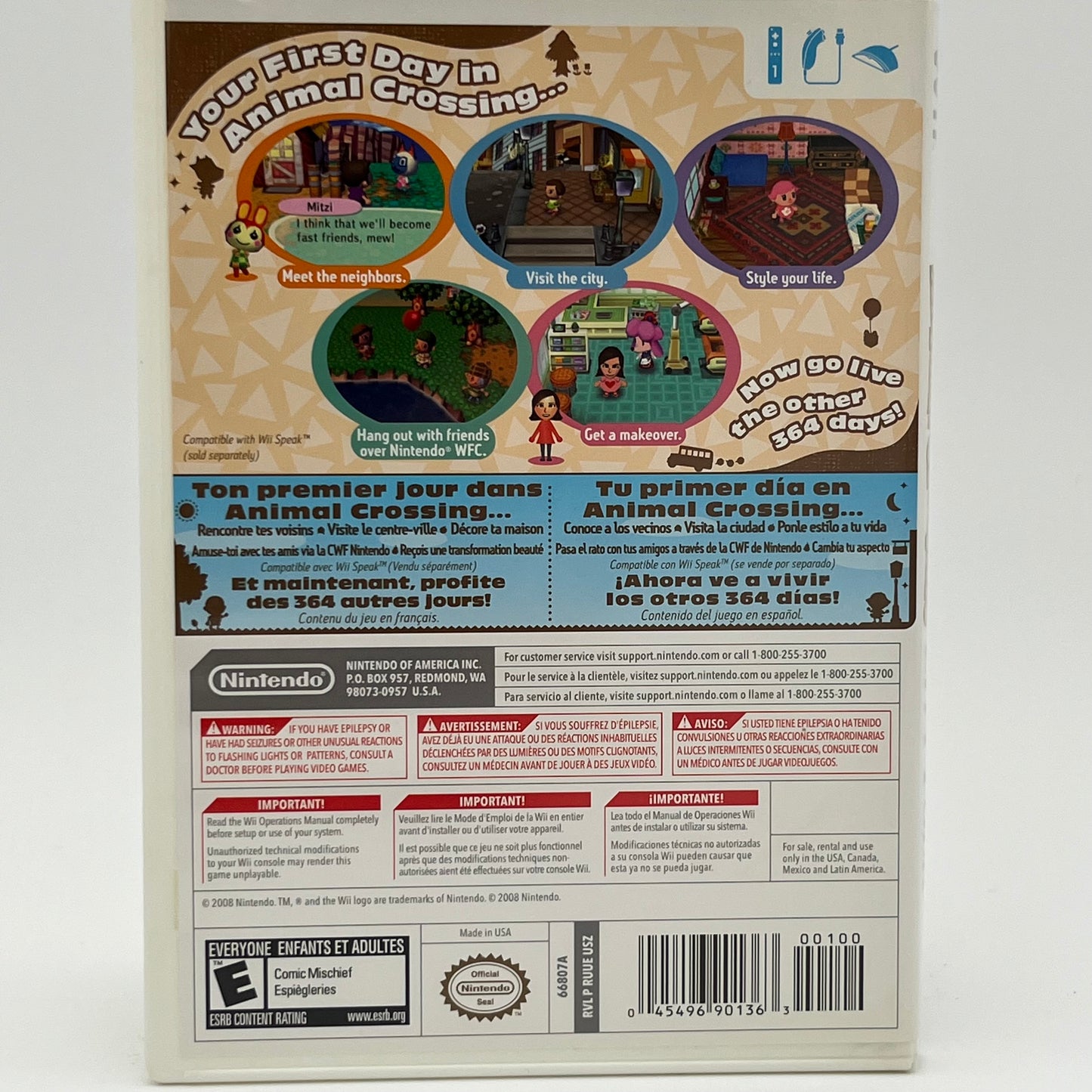 Animal Crossing City Folk (Nintendo Wii, 2008)