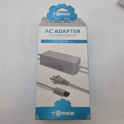 New Tomee Wall Charger Power Supply Gray M04172 AC Adapter For Wii