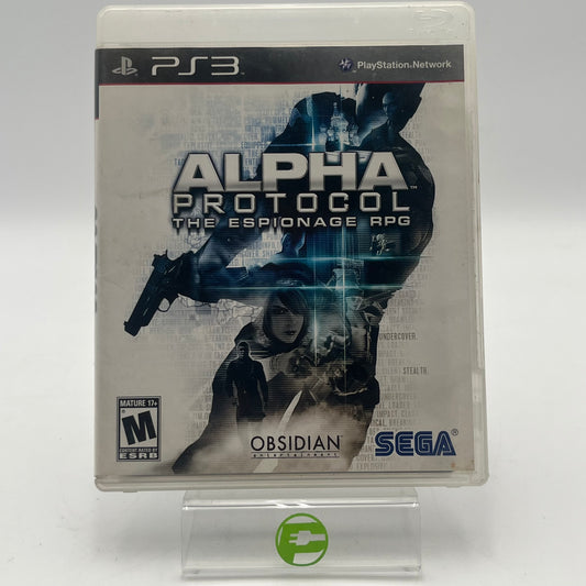 Alpha Protocol (Sony PlayStation 3 PS3, 2010)