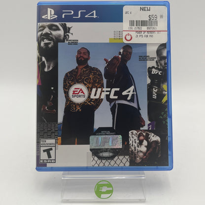 UFC 4 (Sony PlayStation 4 PS4, 2020)
