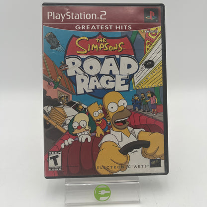 The Simpsons Road Rage [Greatest Hits] (Sony PlayStation 2 PS2, 2001)