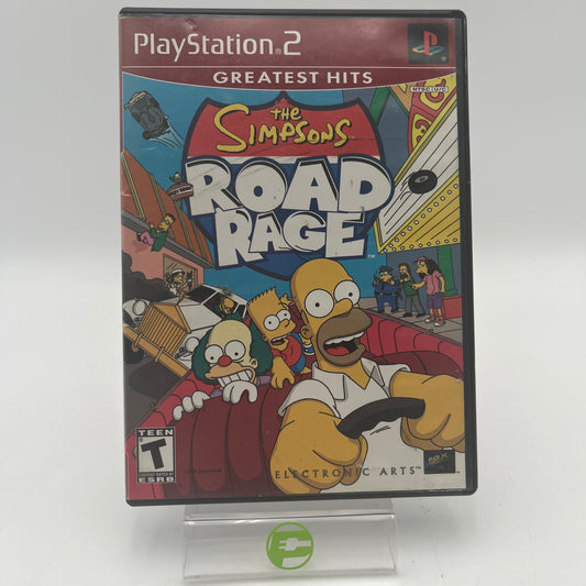 The Simpsons Road Rage [Greatest Hits] (Sony PlayStation 2 PS2, 2001)