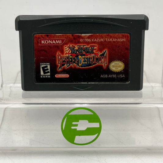 Yu-Gi-Oh Reshef of Destruction (Nintendo GameBoy Advance, 2004) Cartridge Only