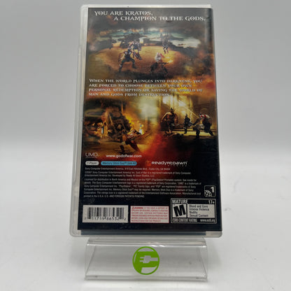 God of War Chains of Olympus (Sony PlayStation Portable PSP, 2008)