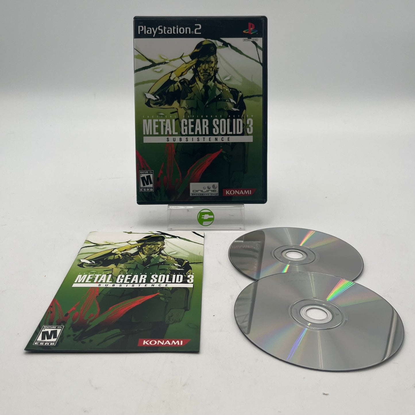 Metal Gear Solid 3 Subsistence (Sony PlayStation 2 PS2, 2005)