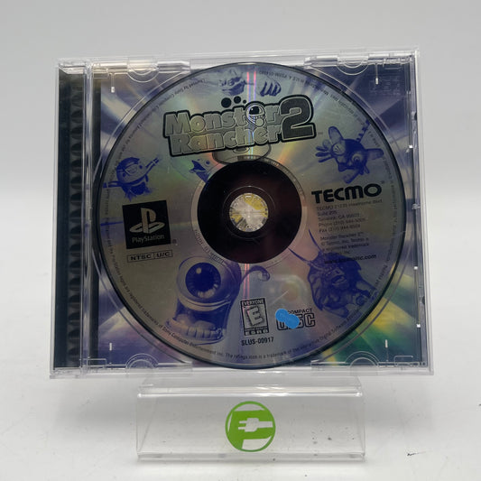 Monster Rancher 2 (Sony PlayStation 1 PS1, 1999)