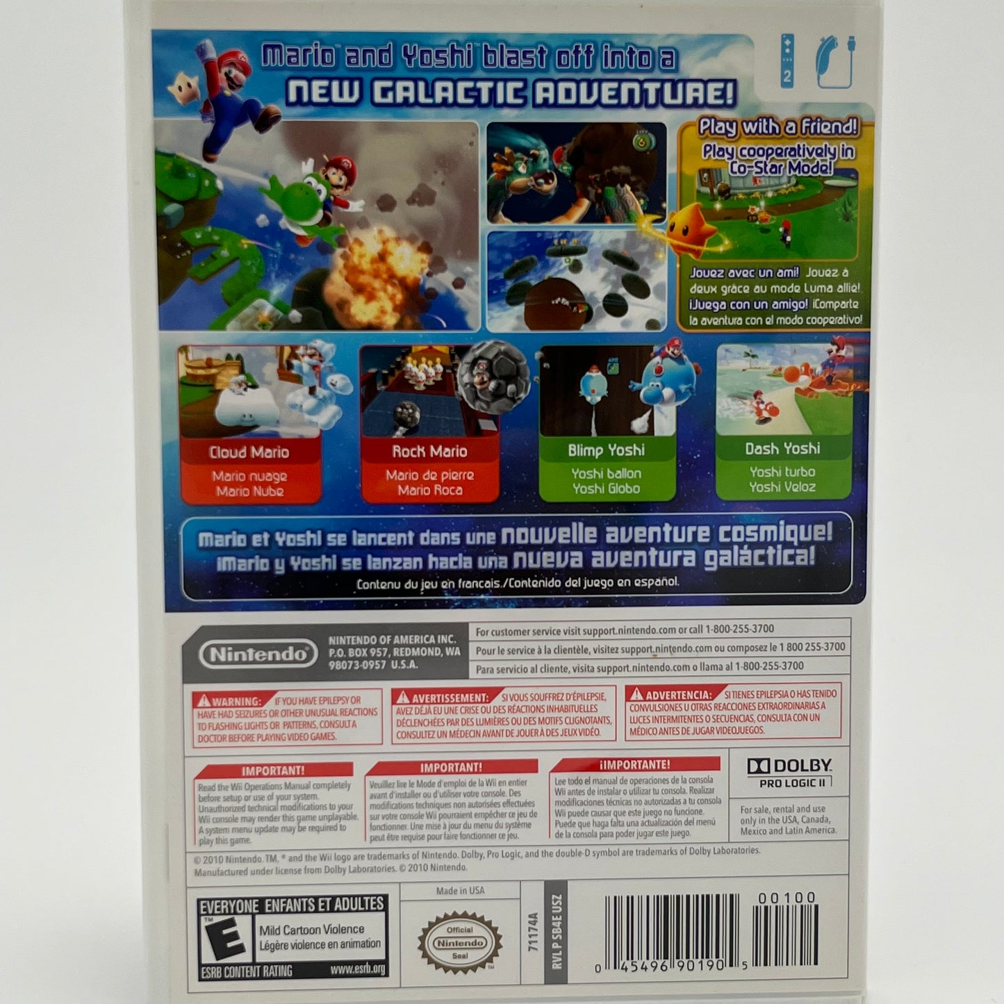 Super Mario Galaxy 2 (Nintendo Wii, 2010)