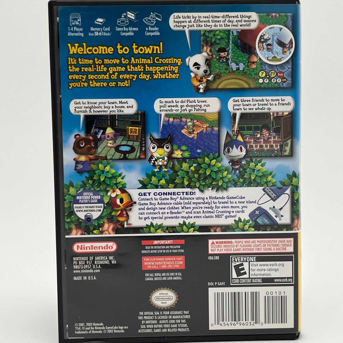 Animal Crossing [Player's Choice] (Nintendo GameCube, 2002)