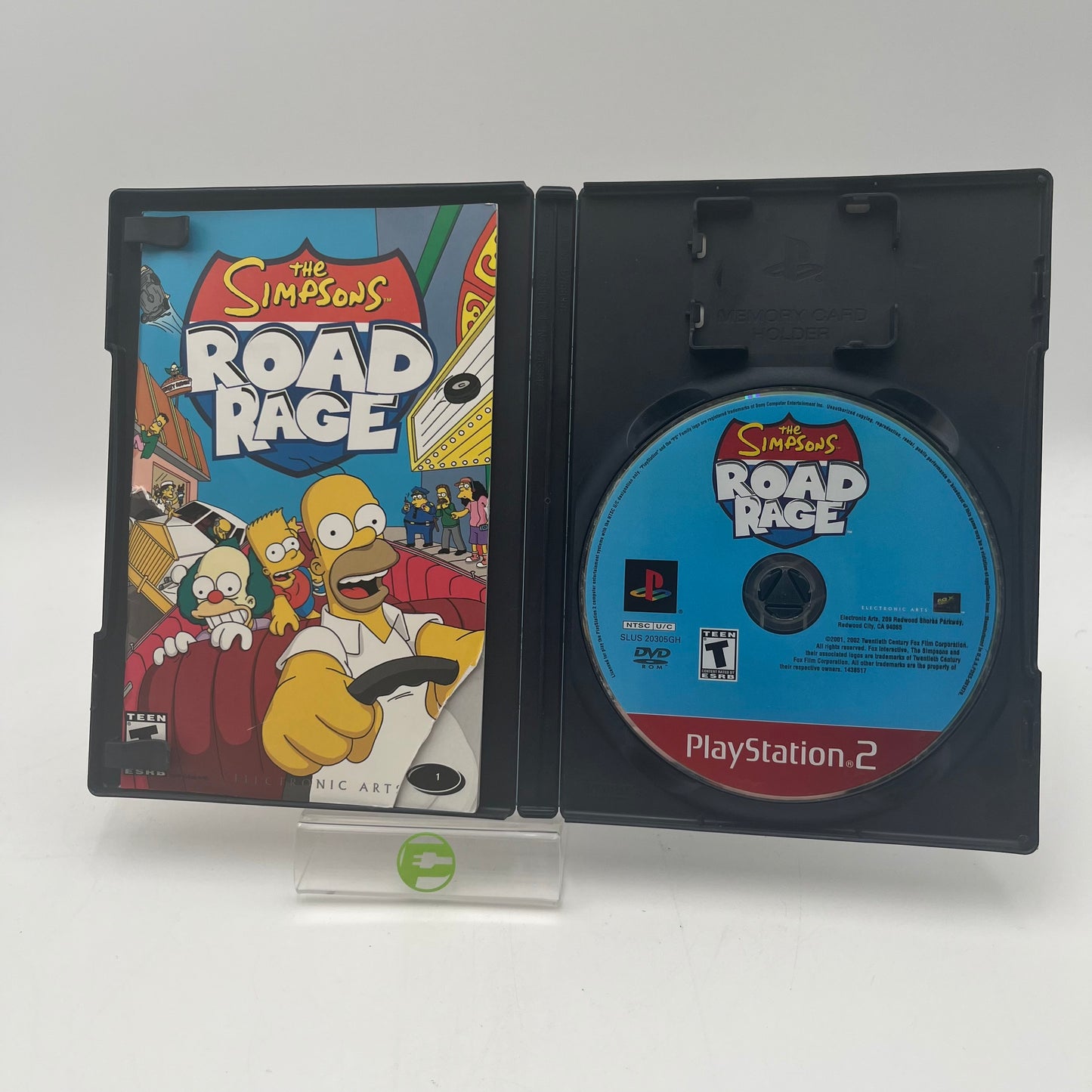 The Simpsons Road Rage [Greatest Hits] (Sony PlayStation 2 PS2, 2001)