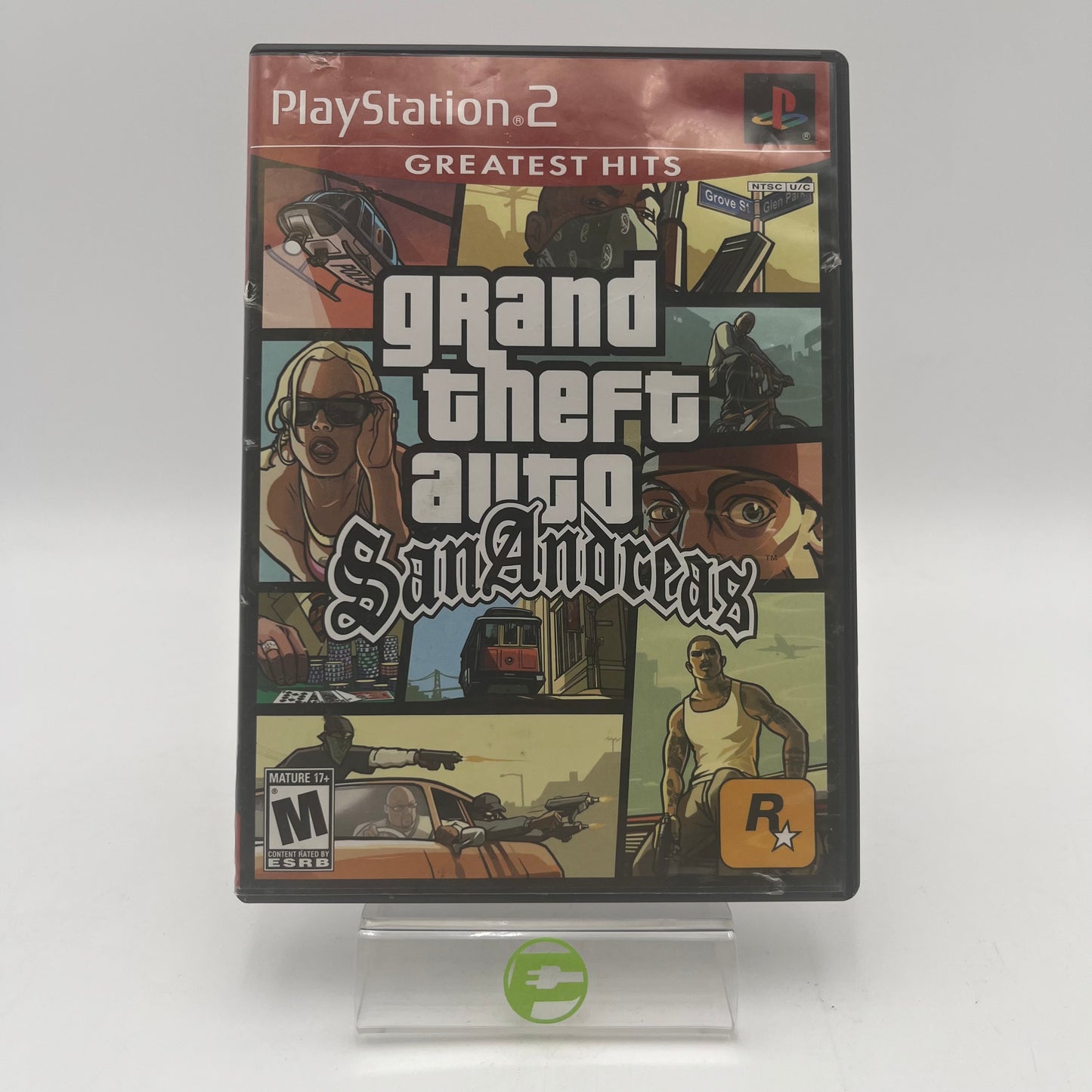 Grand Theft Auto San Andreas (Sony PlayStation 2 PS2, 2004)
