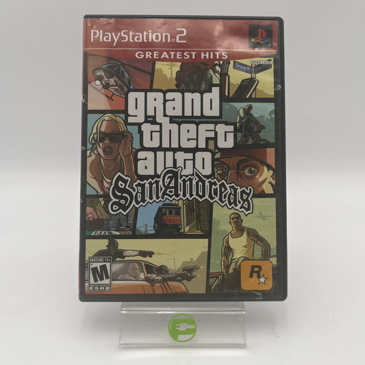 Grand Theft Auto San Andreas (Sony PlayStation 2 PS2, 2004)