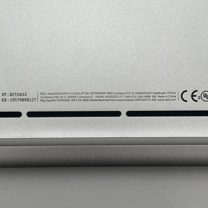 Dell XPS 13 7390 2-IN-1 13" I7-1065G7 1.3GHz 16GB RAM 512GB SSD
