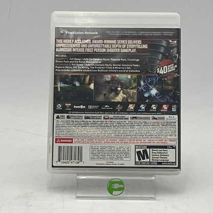 Bioshock Ultimate Rapture Edition (Playstation 3, 2013)