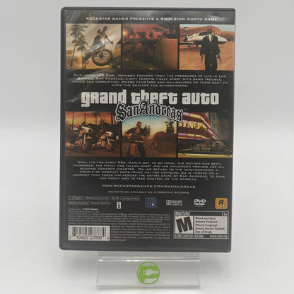 Grand Theft Auto San Andreas (Sony PlayStation 2 PS2, 2004)