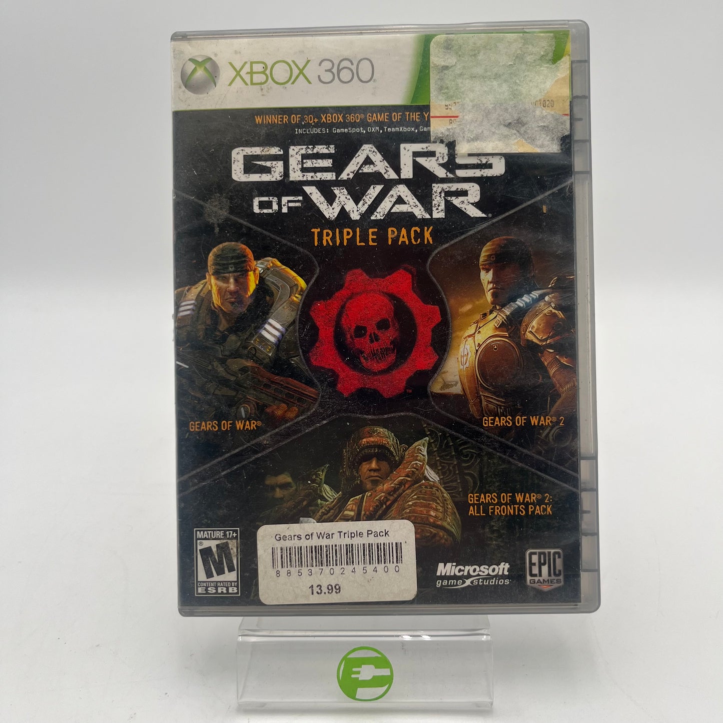 Gears of War Triple Pack (Microsoft Xbox 360, 2011)