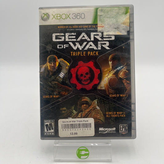 Gears of War Triple Pack (Microsoft Xbox 360, 2011)