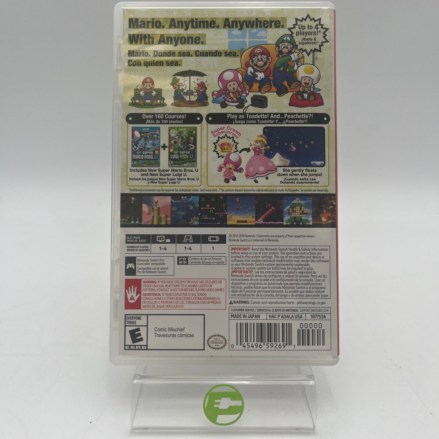 New Super Mario Bros U Deluxe (Nintendo Switch, 2019)