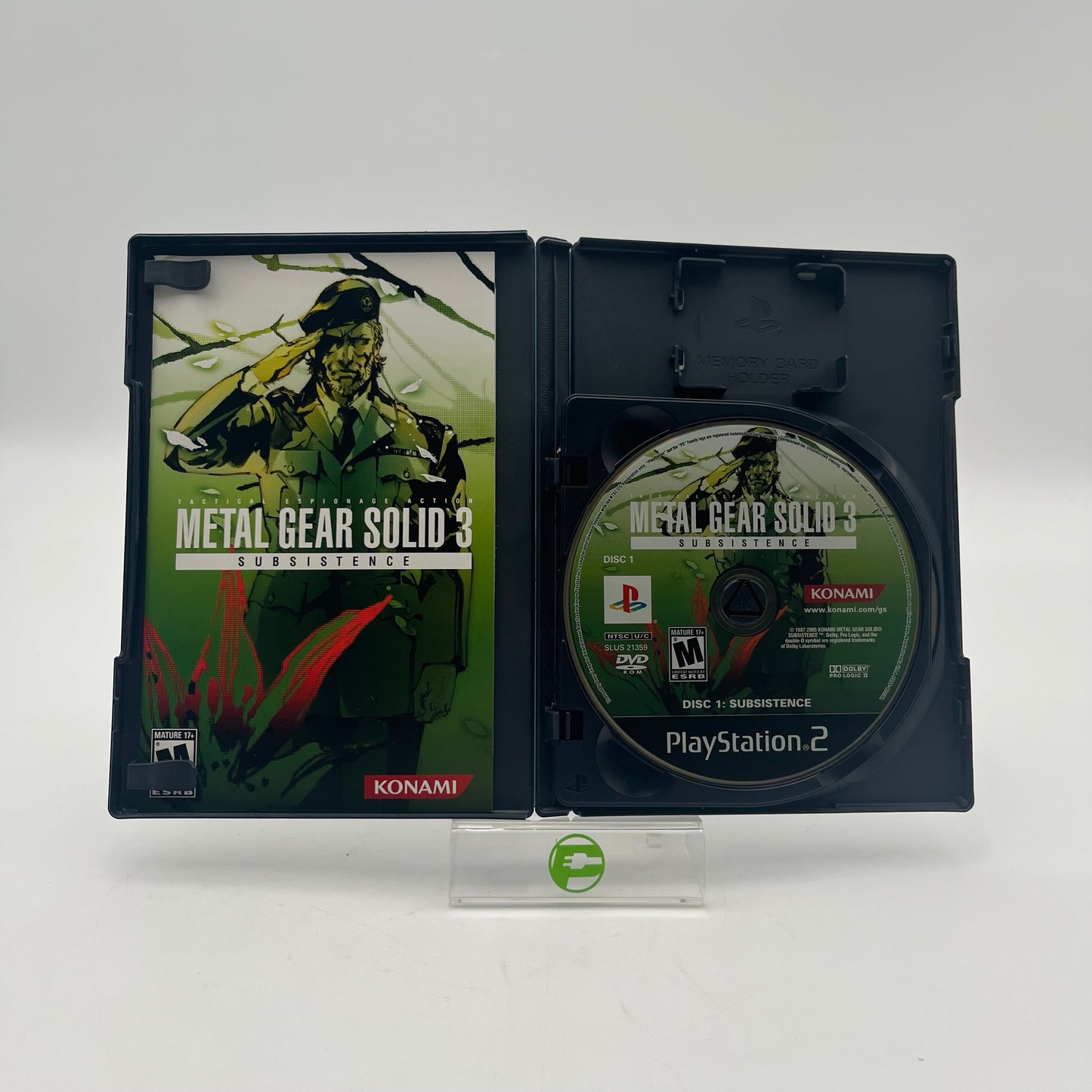 Metal Gear Solid 3 Subsistence (Sony PlayStation 2 PS2, 2005)