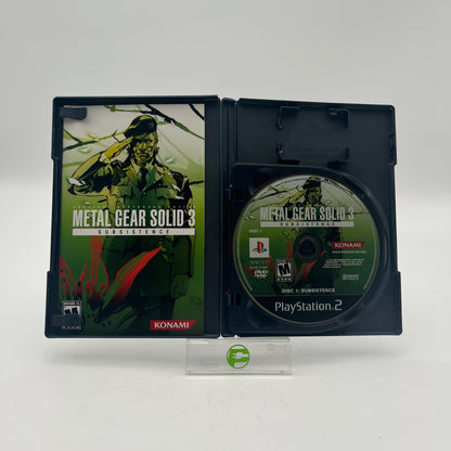 Metal Gear Solid 3 Subsistence (Sony PlayStation 2 PS2, 2005)
