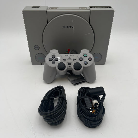 Sony PlayStation 1 PS1 Gray Console Gaming System SCPH-5501