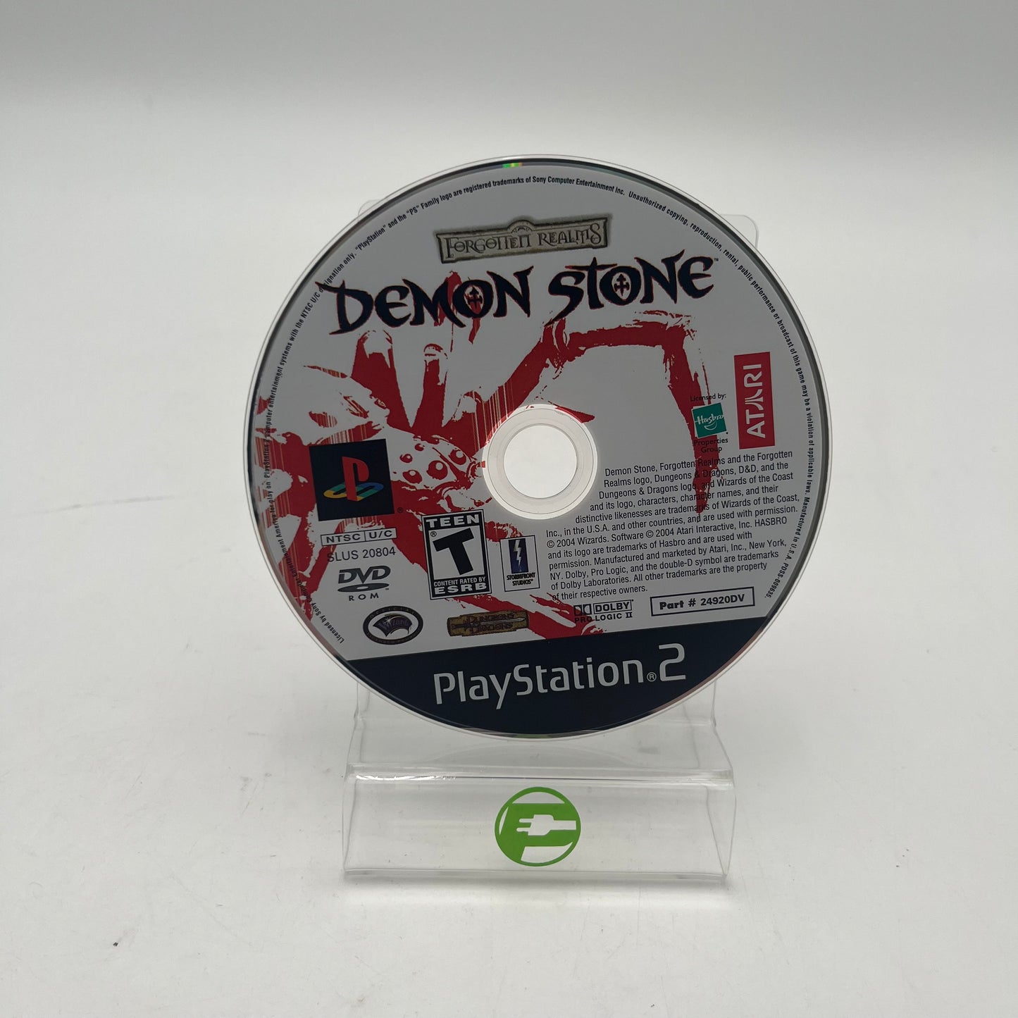 Demon Stone (Sony PlayStation 2 PS2, 2004)