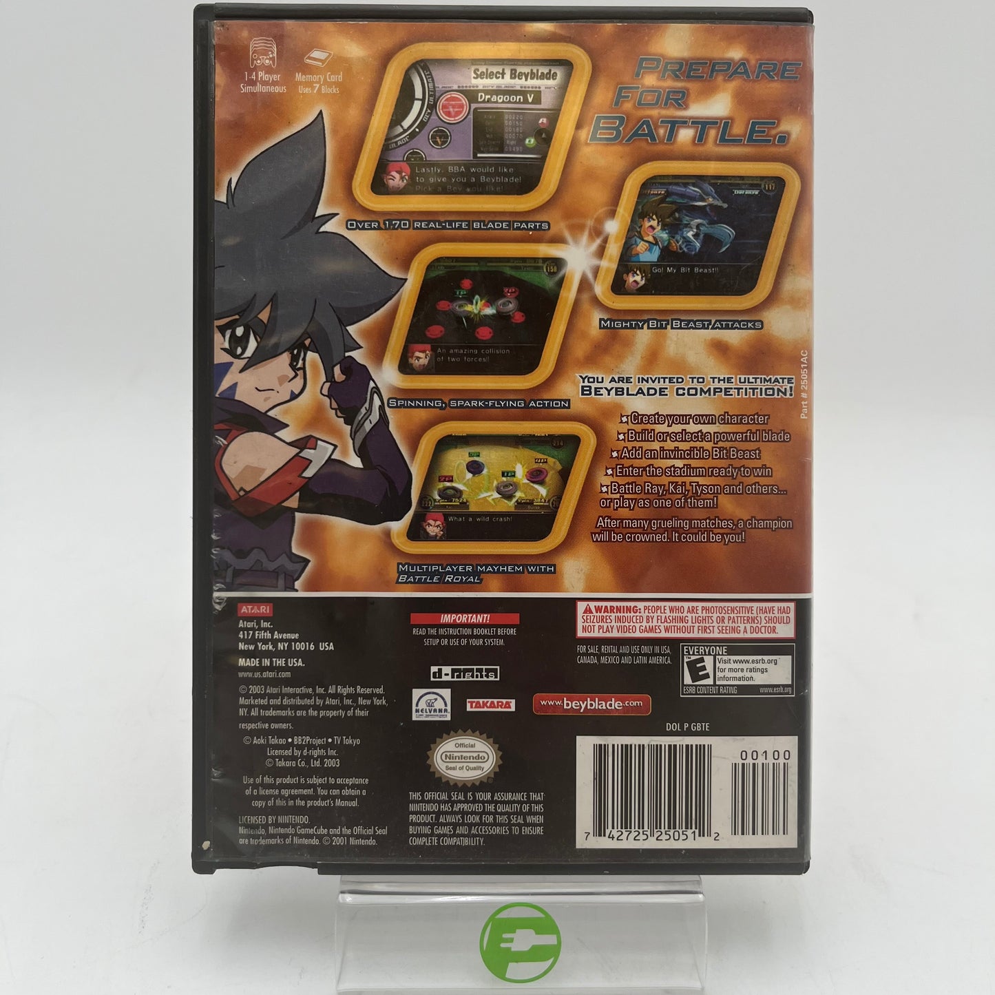 Beyblade V Force (Nintendo GameCube, 2003)