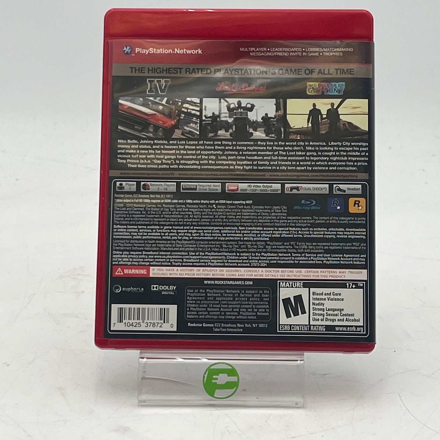 Grand Theft Auto IV [Complete Edition] (Playstation 3, 2010)