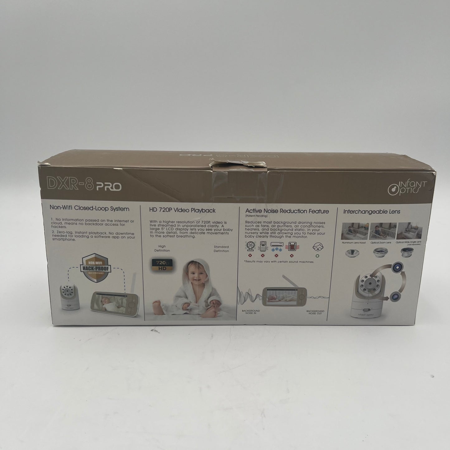 New Infant Optics DXR-8 Pro Video Baby Monitor ZDIX-TS-PP