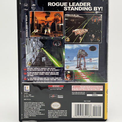 Star Wars Rogue Leader (Nintendo GameCube, 2001)