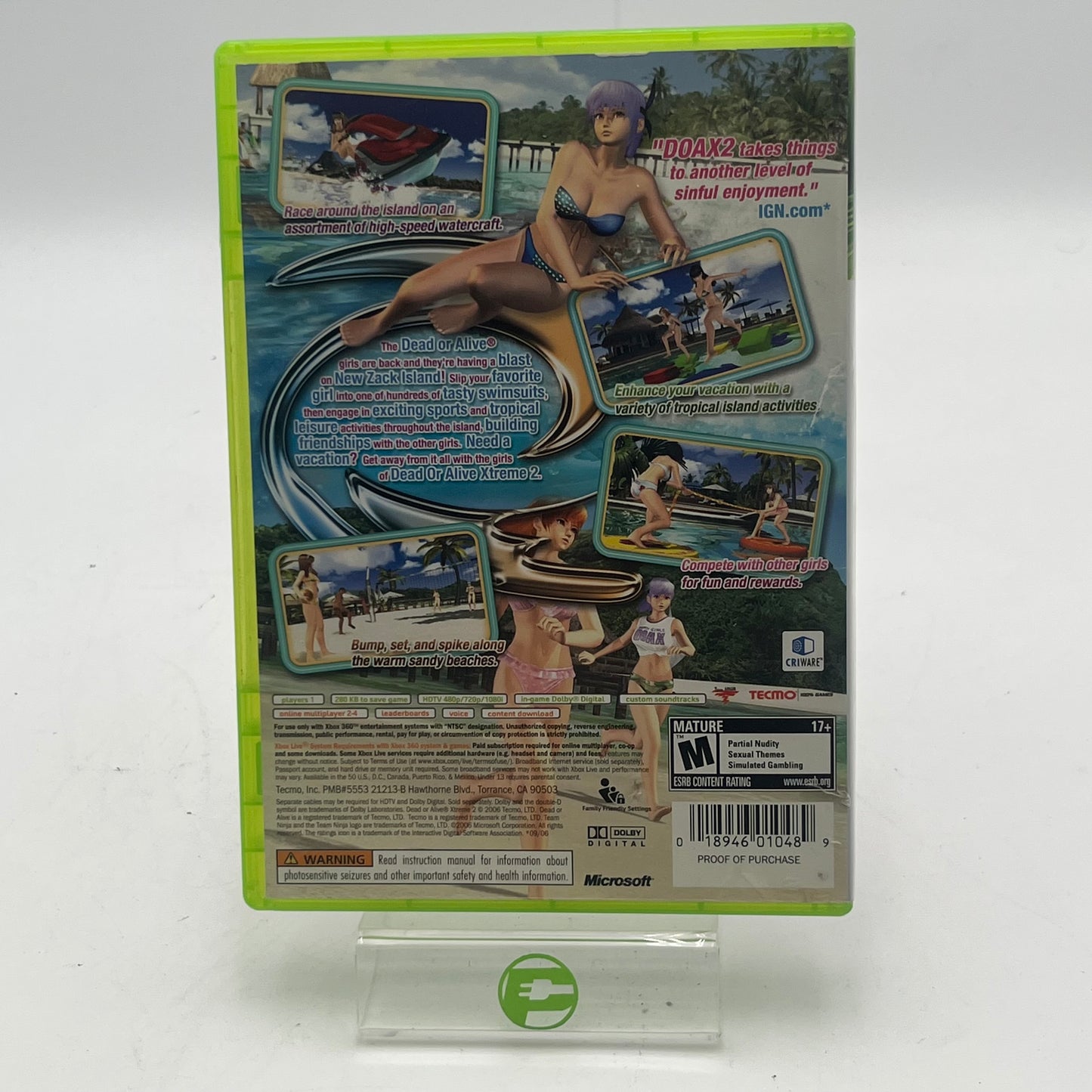 Dead or Alive Xtreme 2 (Microsoft Xbox 360, 2006)