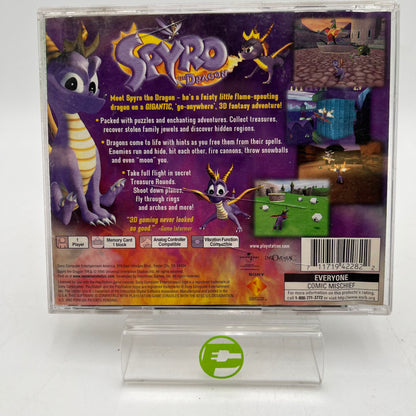 Spyro the Dragon [Greatest Hits] (Sony PlayStation 1 PS1, 1998)