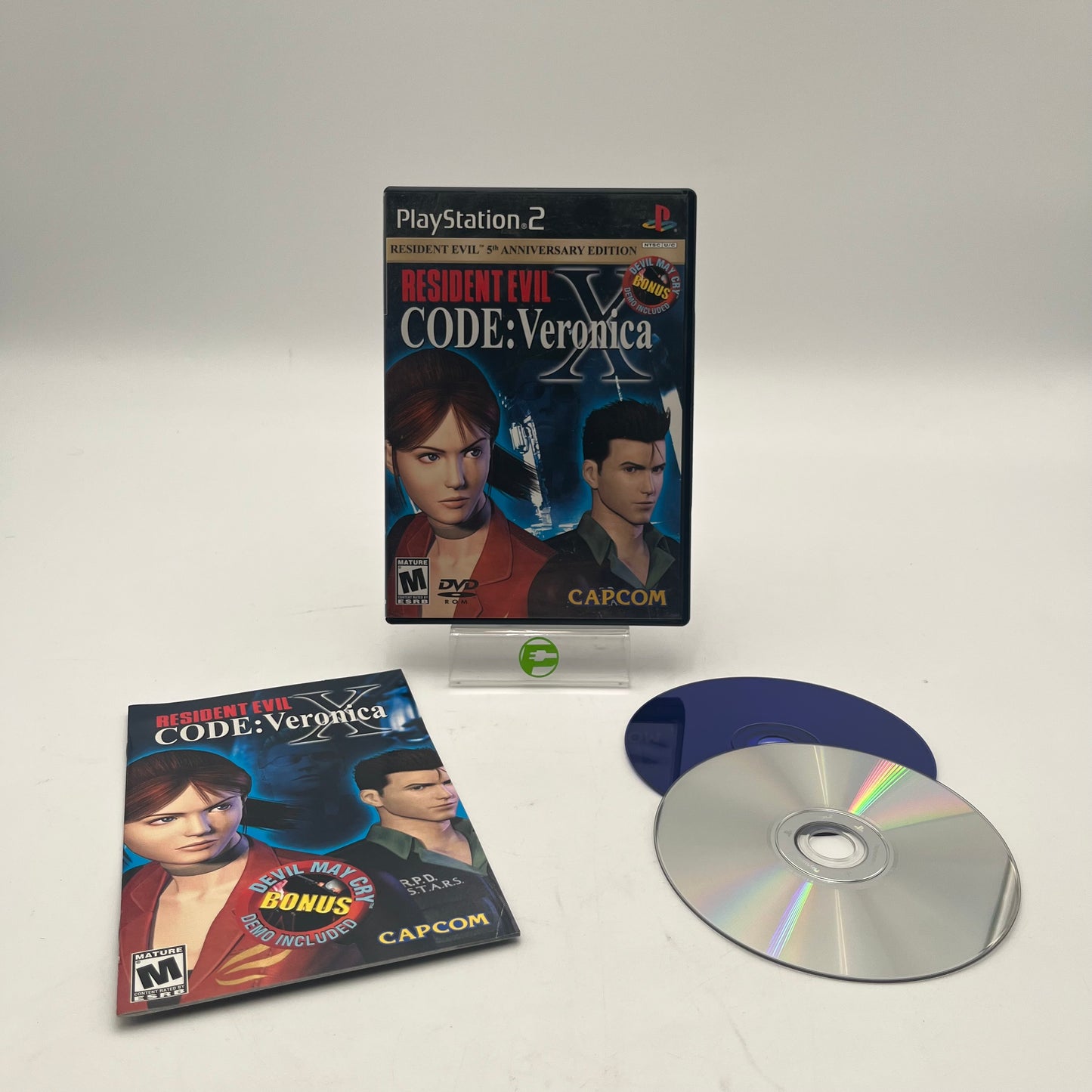 Resident Evil Code Veronica X (Sony PlayStation 2 PS2, 2001)