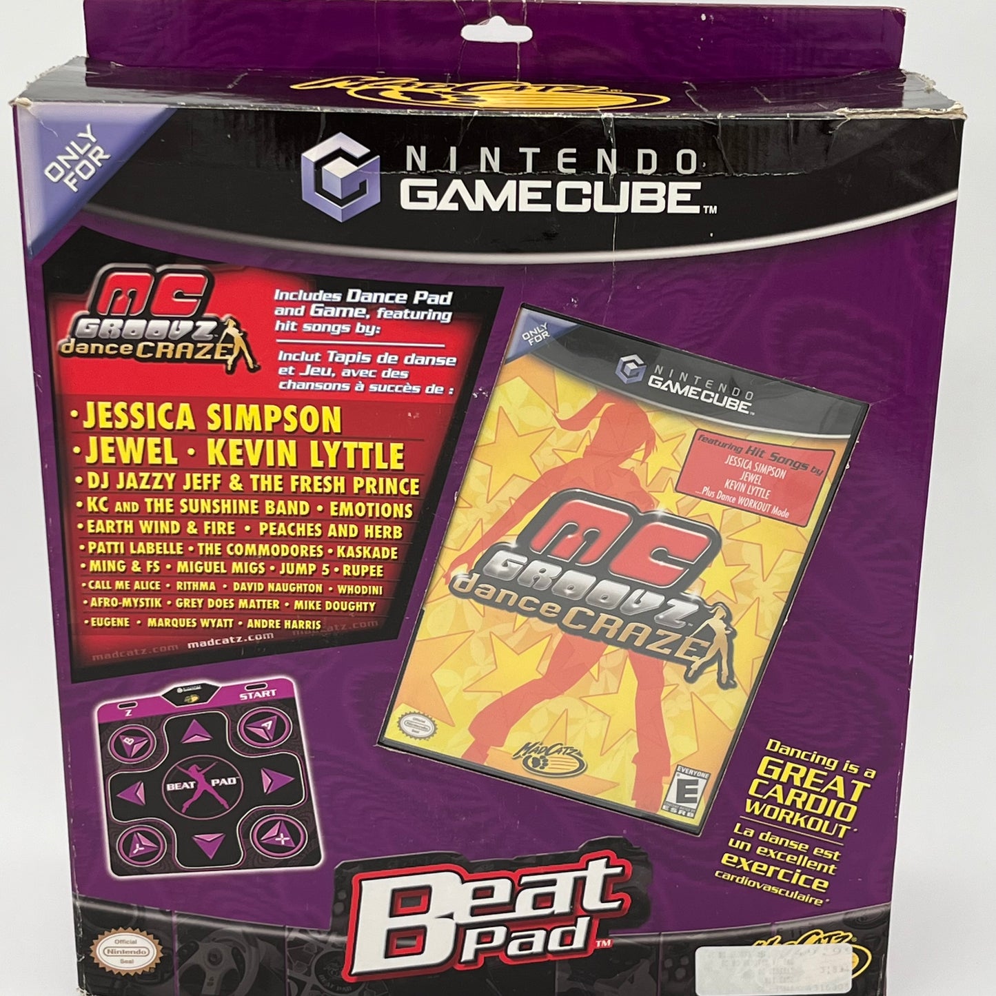 MC Groovz Dance Craze [Beat Pad Bundle] (Nintendo GameCube)