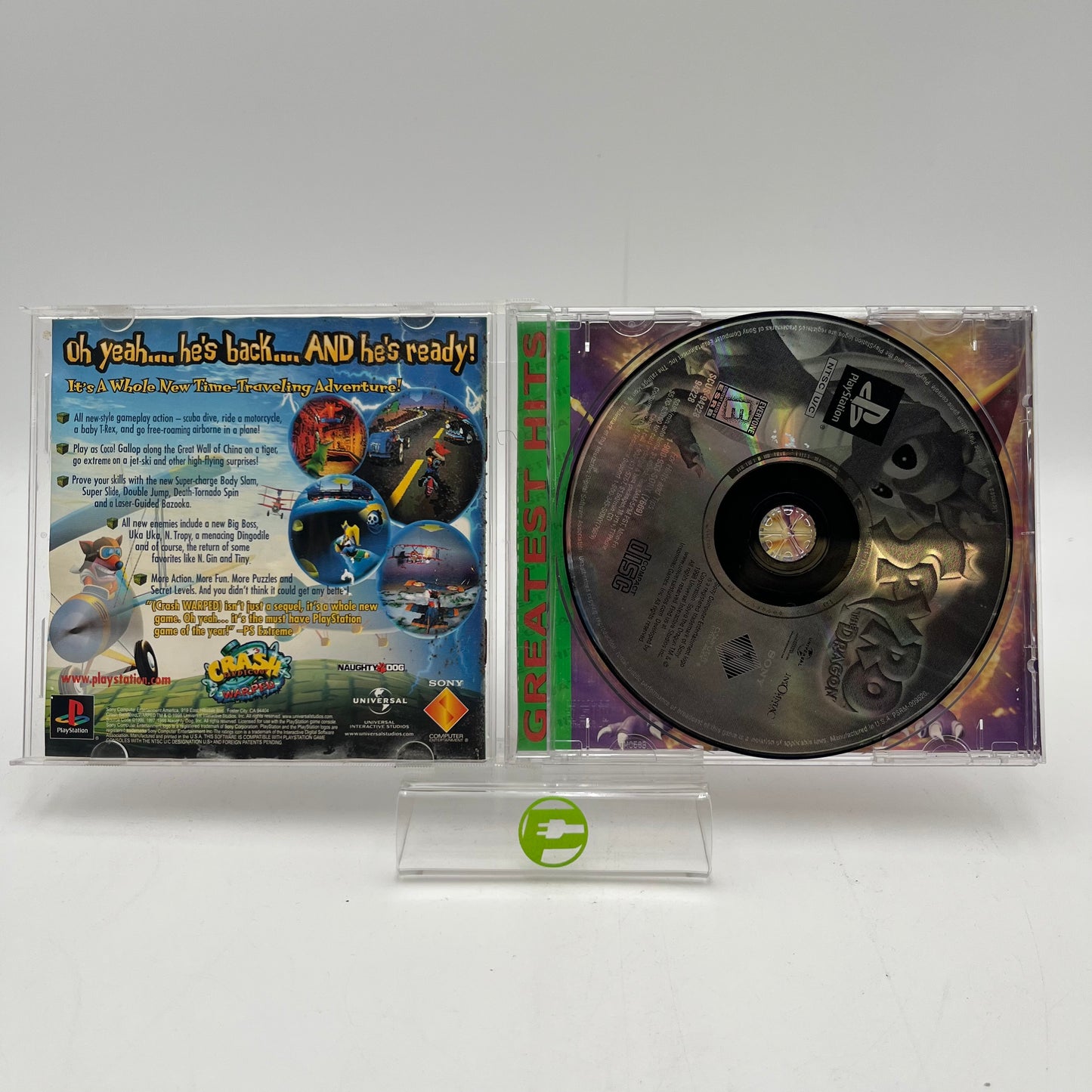 Spyro the Dragon [Greatest Hits] (Sony PlayStation 1 PS1, 1998)