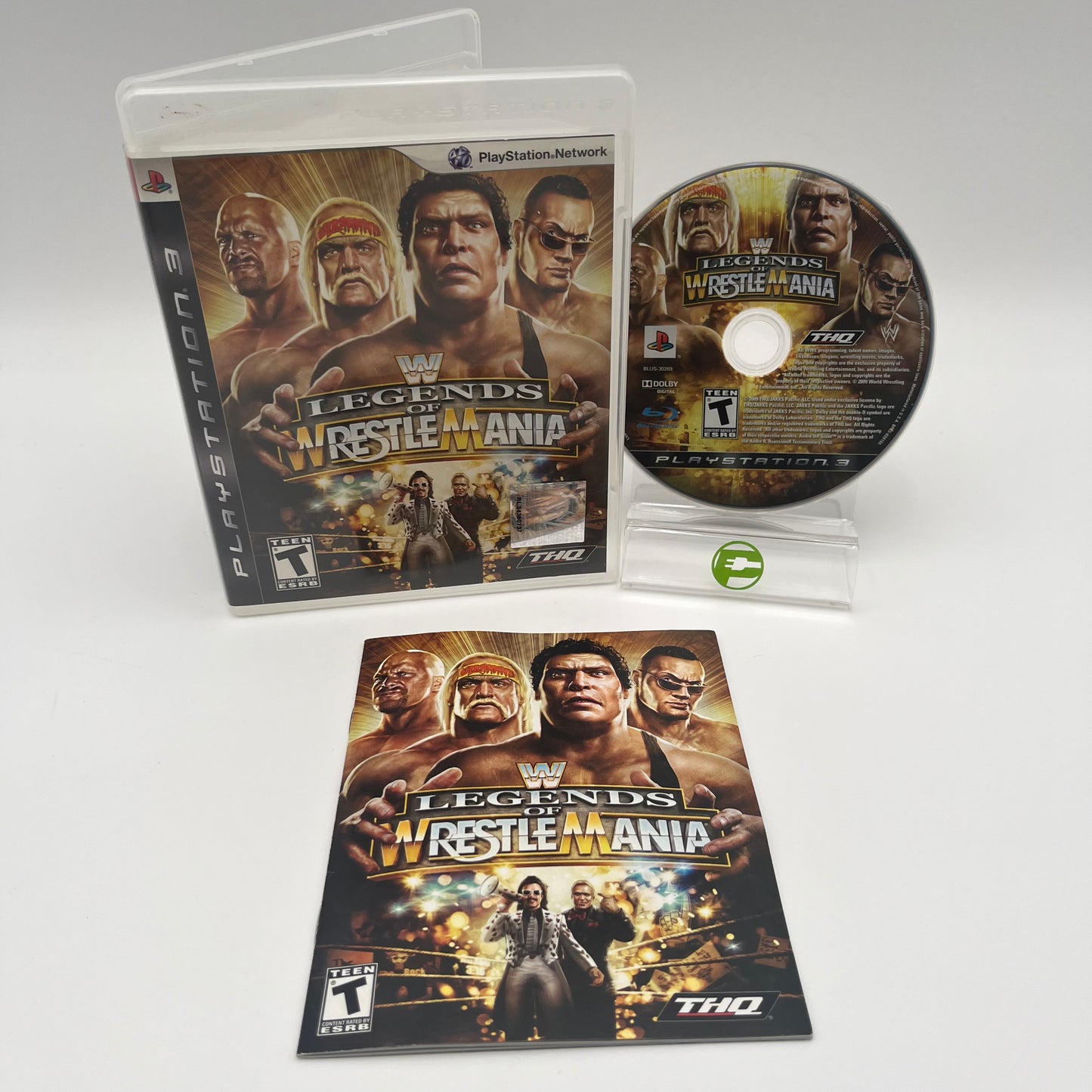 WWE Legends of WrestleMania (Sony PlayStation 3 PS3, 2009)