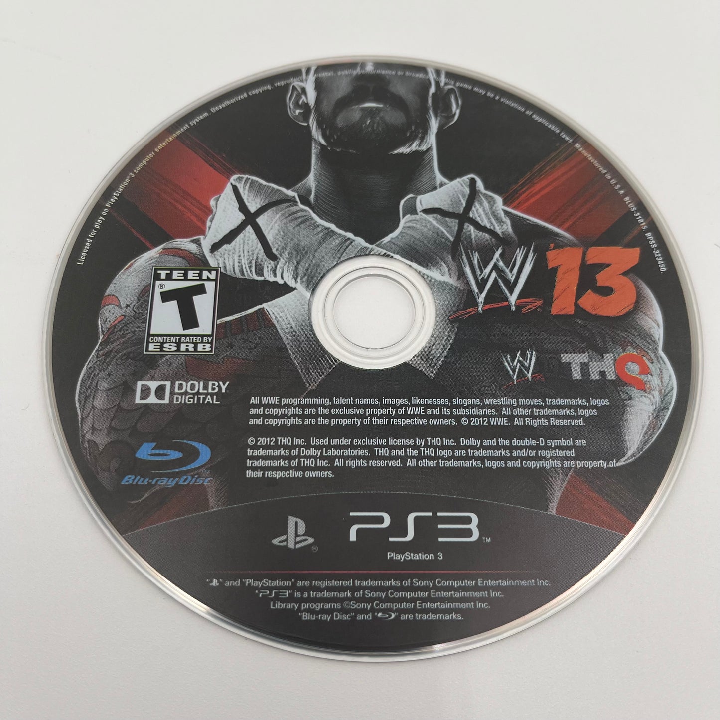 WWE '13 (Sony PlayStation 3 PS3, 2012)