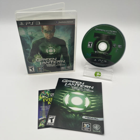 Green Lantern: Rise of the Manhunters (Sony PlayStation 3 PS3, 2011)