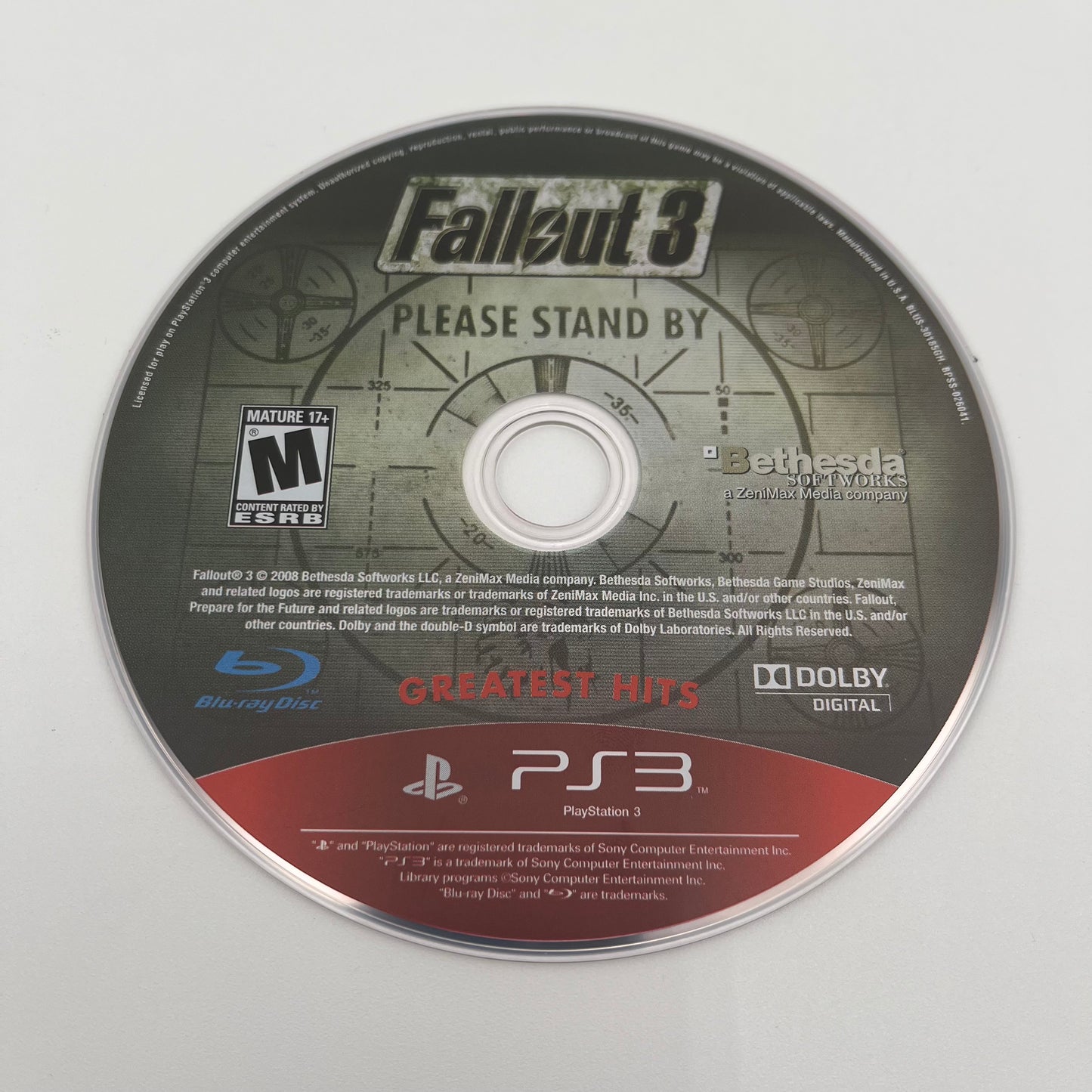 Fallout 3 [Greatest Hits] (Sony PlayStation 3 PS3, 2013)