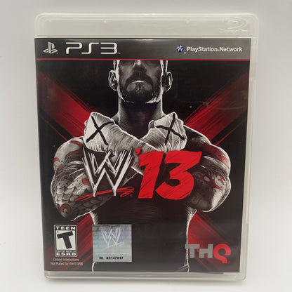 WWE '13 (Sony PlayStation 3 PS3, 2012)