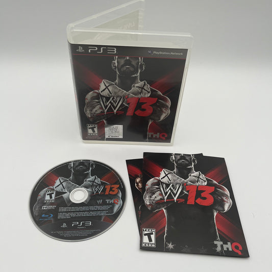 WWE '13 (Sony PlayStation 3 PS3, 2012)