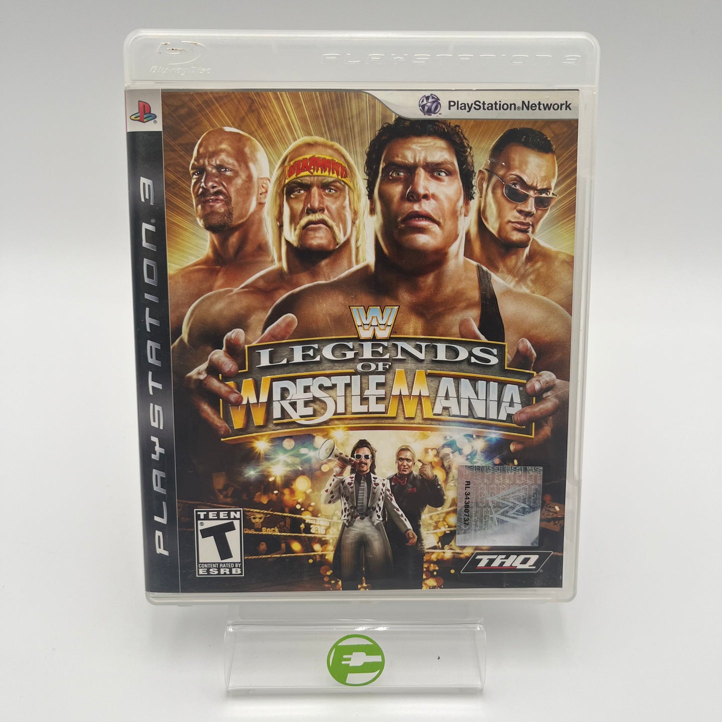 WWE Legends of WrestleMania (Sony PlayStation 3 PS3, 2009)