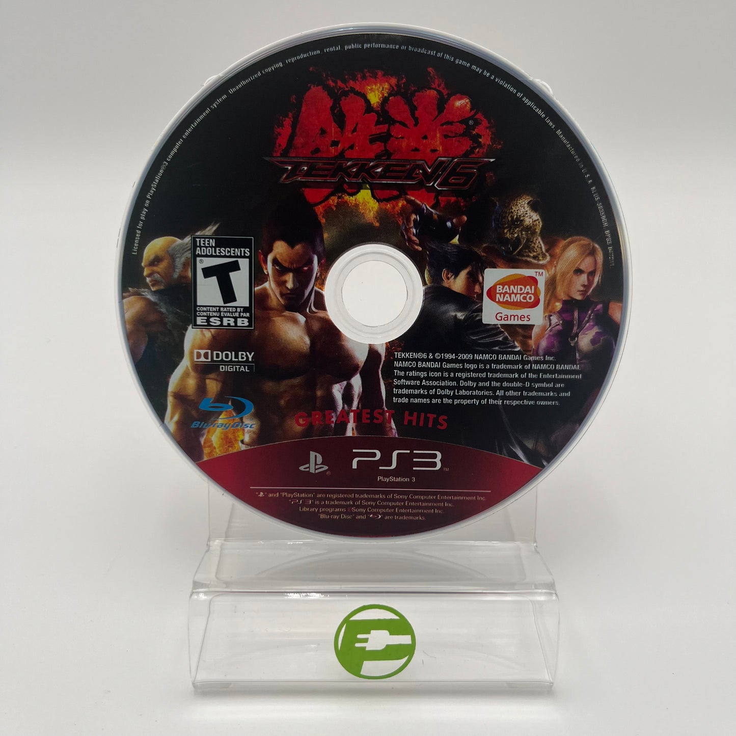 Tekken 6 [Greatest Hits] (Sony PlayStation 3 PS3, 2009)