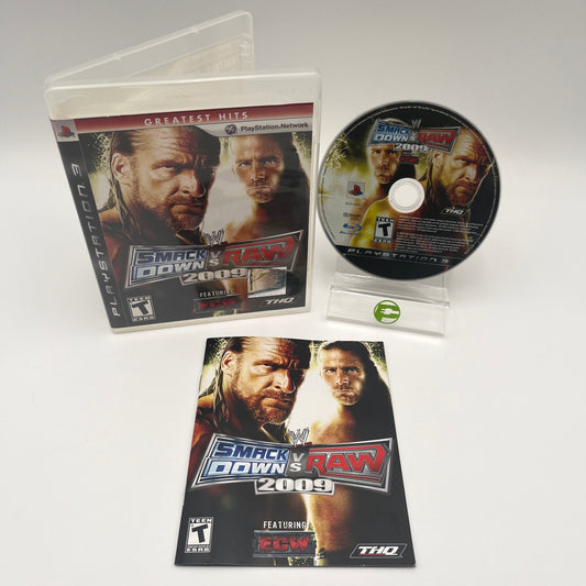 WWE Smackdown vs. Raw 2009 (Sony PlayStation 3 PS3, 2008)