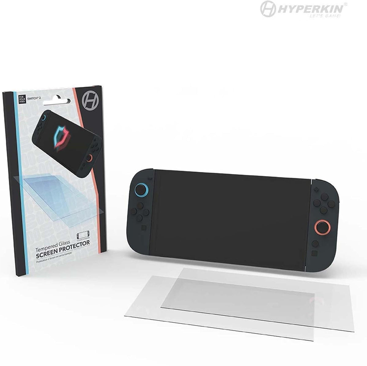 New HYPERKIN Tempered Glass Screen Protector M07712 For Switch 2