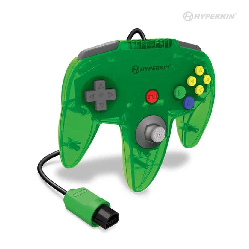 Hyperkin N64 Captain Controller - Lime Green