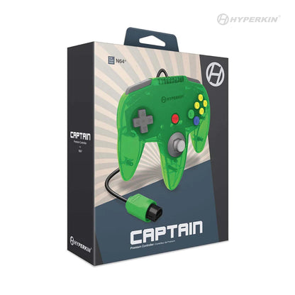 Hyperkin N64 Captain Controller - Lime Green