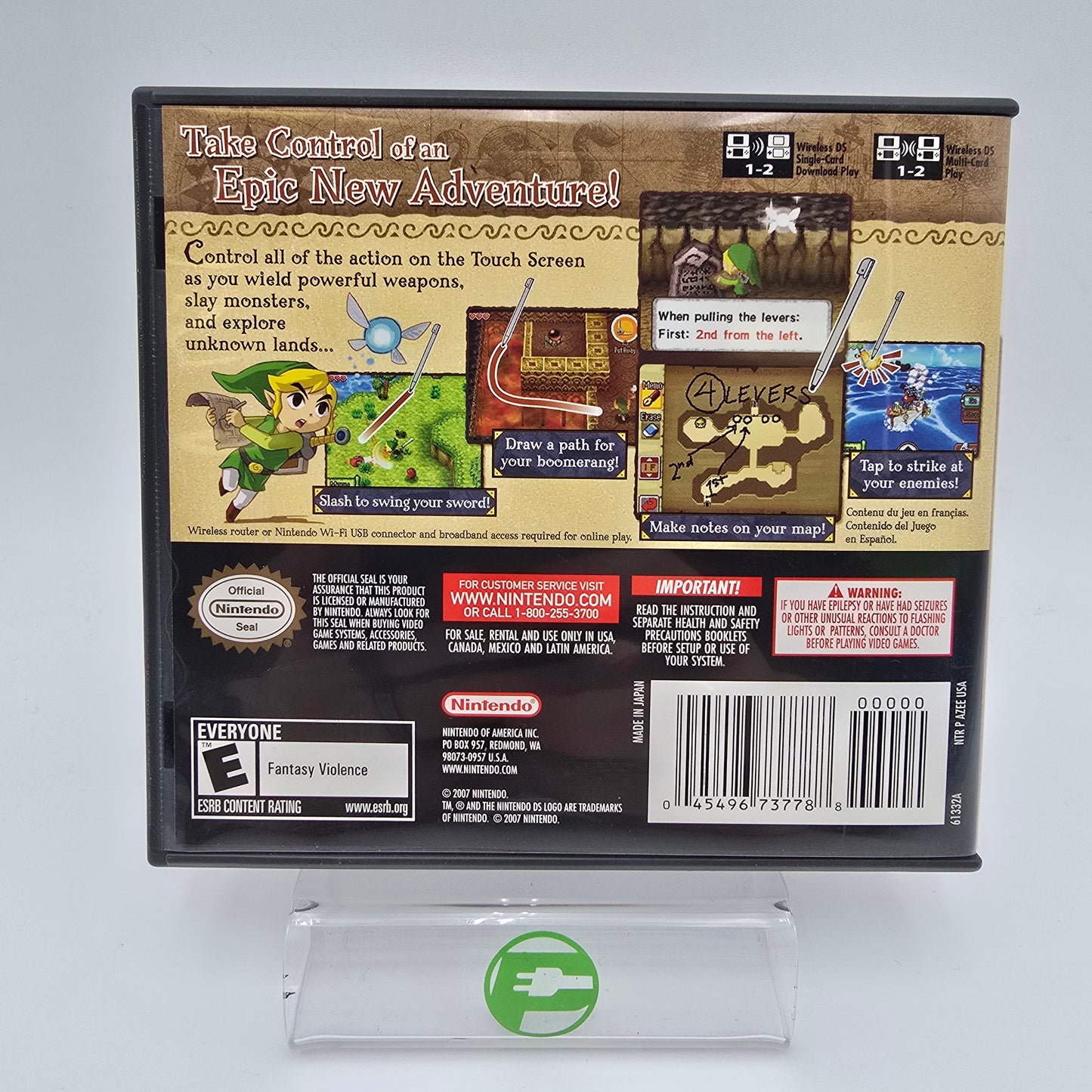 Zelda Phantom Hourglass (Nintendo DS, 2007)